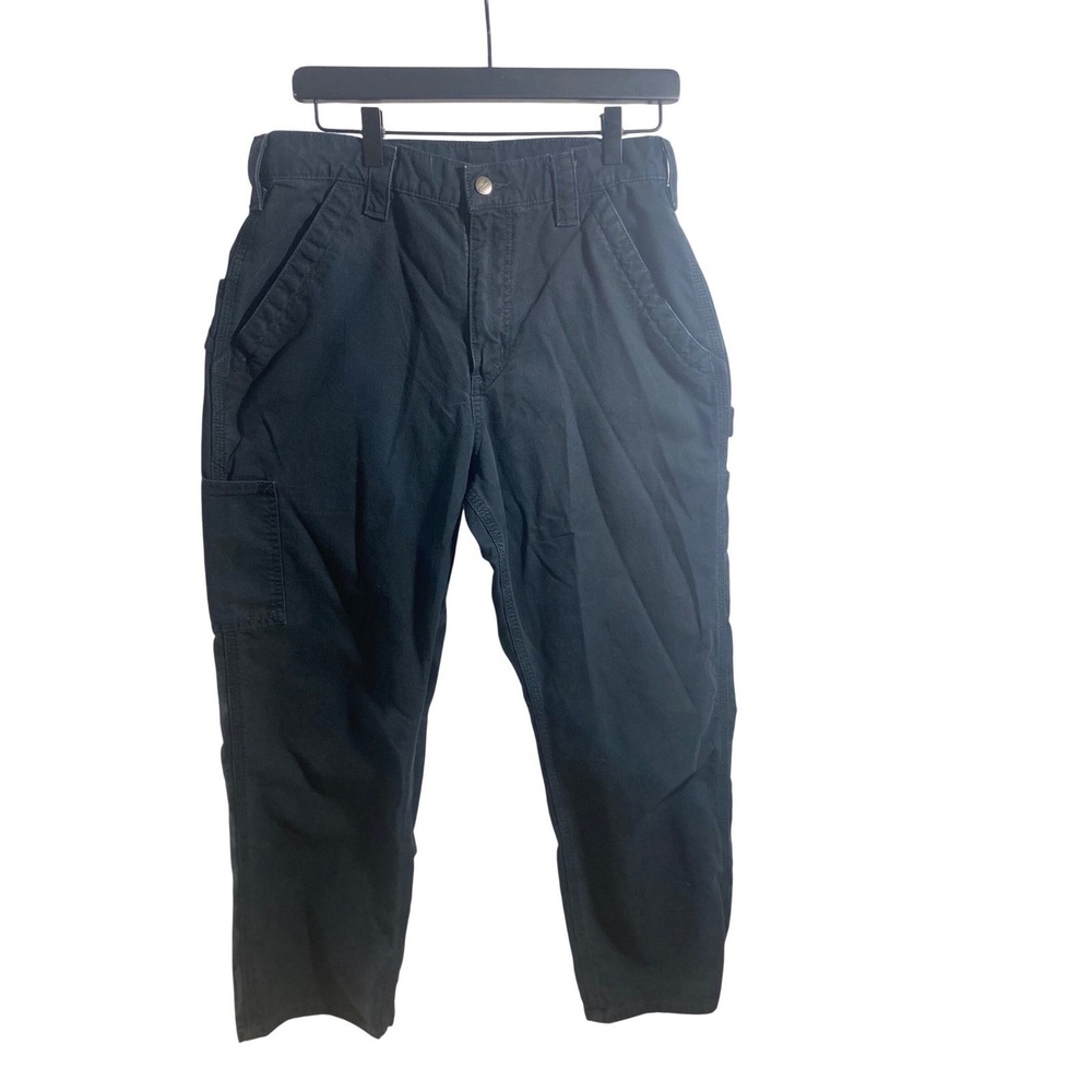 Carhartt B151 BLK Mens 32x30 Black Loose Original Fit Carpenter Work Pants